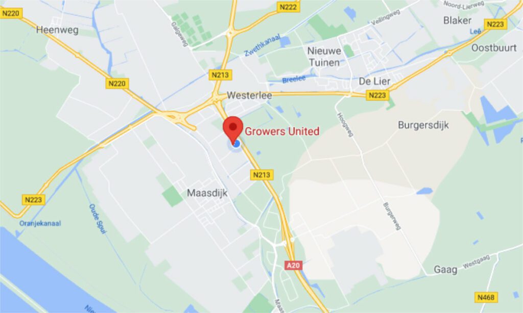 contact route naar growers united